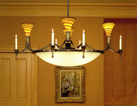 Figure Chandelier (1) by Dan Dailey
