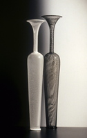 Black and White Vases by Dante Marioni