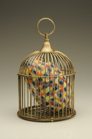 Egg in Cage #09-10 by Richard Marquis
