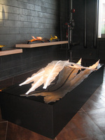 Winter Ice Branches Installation by Mary Van Cline