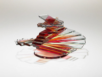 Helix Solid Vase From #17 by Sidney Hutter