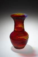 Solid Vase Form 238 by Sidney Hutter