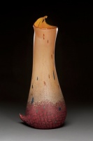 Tobacco Red Pitcher by Peter Wright