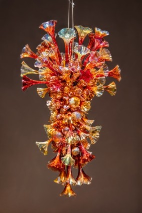 Fire Opal Chandelier, 2016