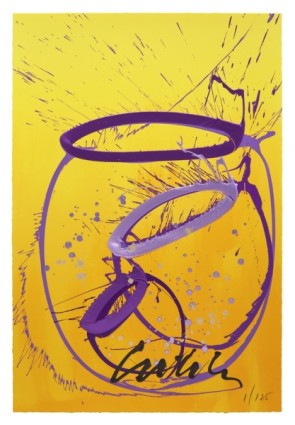 Violet Trilogy Serigraph© Chihuly Studio