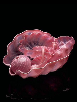 <i>Dawn Pink Seaform Set<br />with Frost Lip Wraps,</i> 2001