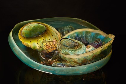 Golden Amber Basket Set, 2014