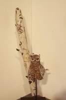 Eastern Screech Owl by Karen Willenbrink-Johnsen