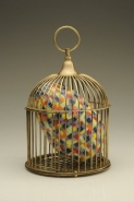 Egg In Cage #09-10 by Richard Marquis